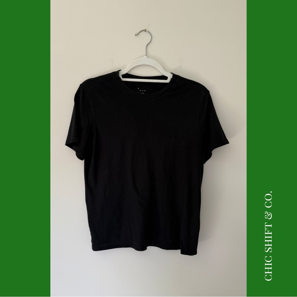 A New Day | Short Sleeve Tee | Black | Size HHH S
